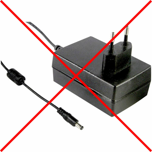 No power brick